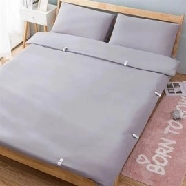 NM Store® 4 Adet İğnesiz Yorgan Çarşaf Ve Perde Tutucu Sabitleyici Kaydırmaz Örtü Düzenleyici Klips