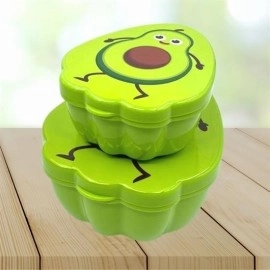 NM Store® 2'li İç İçe Geçebilen Avokado Model Sakl..