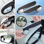 NM Store® 2 Adet Kendinden Aynalı Karbon Fiber Görünümlü Araba Yan Ayna Yağmur Koruyucuları Yağmur & Kar Kalkanı Visörler