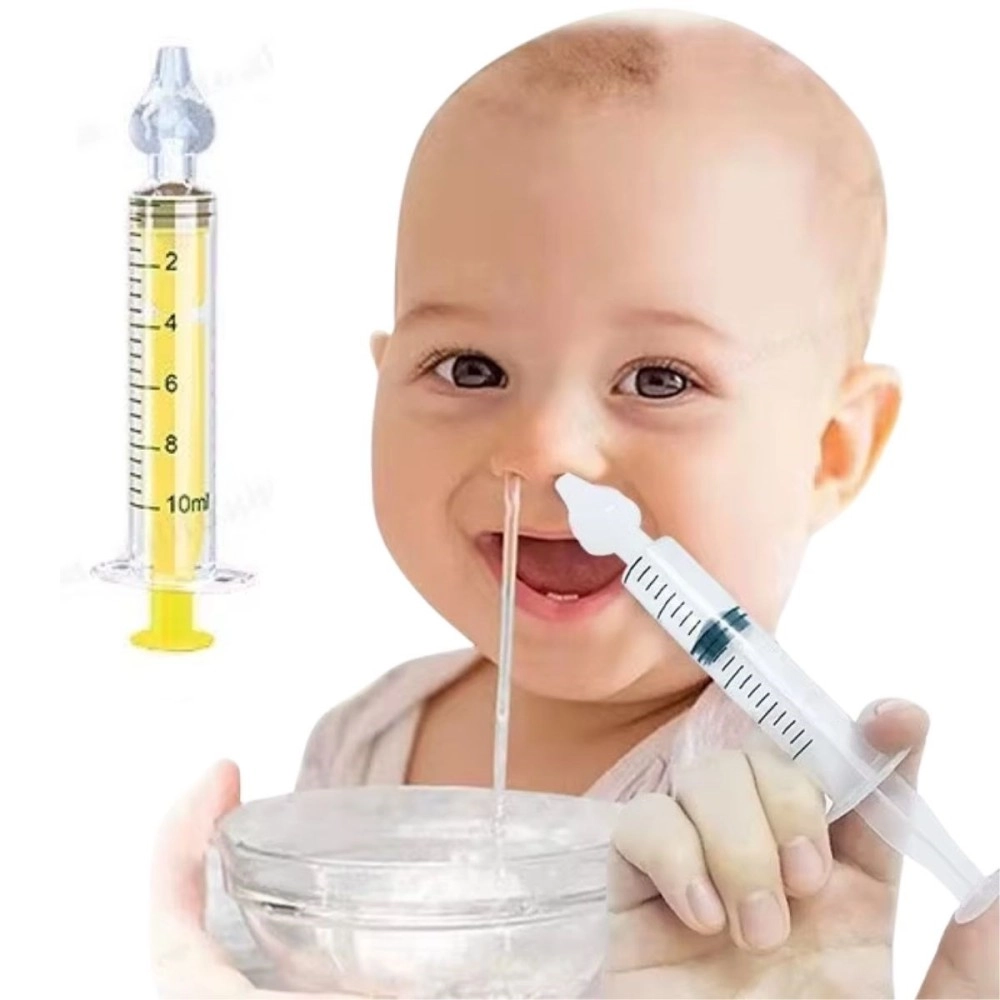 NM Store® Yeniden Kullanılabilir, Manuel Burun Temizleyici 10ml Kapasiteli Burun Açıcı Şırınga
