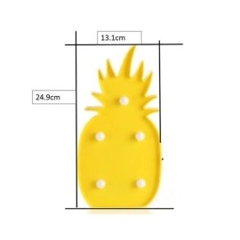 NM Store® Ananas Şeklinde Ledli Dekoratif Eğlenceli Çocuk Gece Lambası