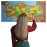 NM Store® Renkli Türkiye Haritası Manyetik Yapıştırıcı Gerektirmeyen Duvar Stickerı 118 CM * 56 CM