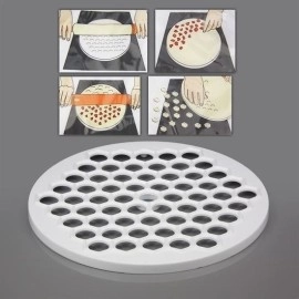 NM Store® 61 Bölmeli Petek Şekilli Pratik Mantı Kesici  Açma Kalıbı Mantımatik