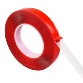 NM Store® 2 Metre Şeffaf Ekstra Güçlü Banyo Mutfak Posta Ofis Çift Taraflı Akrilik Silikon VHB Bant