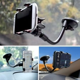 NM Store® Akrobat Cama Sabitlenen Güçlü Vakumlu 360 Derece Dönen Tüm Modellere Uyan Oto Telefon Tutucu