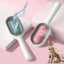 NM Store® Su Hazneli Kedi ve Köpek Tüyü Toplamama Fırçası Su Hazneli Pet Tarağı