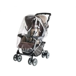 NM Store® Bebek Arabası Puset Şeffaf Yağmurluk Rüzgar Engelleyici Muşamba