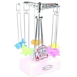 NM Store® Hareketli Uçaklı Kurmalı Hediyelik Küçük Müzik Kutusu Aleti