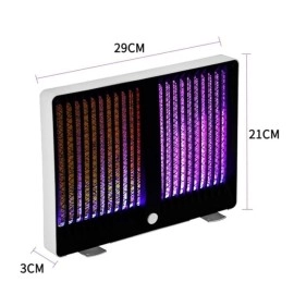 NM Store® Sivrisinek Öldürücü Lamba Şarjlı Sivrisinek Kovucu Sessiz ve Güçlü Sivrisinek Tuzağı UV Işıklı Sinek Kıran WD023