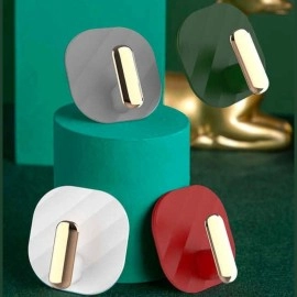 NM Store® 2li Yapışkanlı Retro Askılık Dolap Kapak Kulpu Yeşil