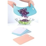 NM Store® Bükülebilir Esnek Kesme Matı Meyve Sebze Doğrama Kesme Tahtası 20x30 cm