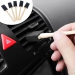 NM Store® 5'li Araba Havalandırma Temizleme Fırçaları Klima Çıkışları,Toz Alma&Otomobil İçi Detaylı Mini Temizlik Aparatları