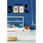 NM Store® DECO103 Supermen Dekoratif Duvar Süsü Tablo Aksesuar Ahşap Tasarım Hediye Pano Sticker Seti