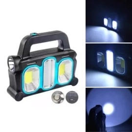 NM Store®  Hurry Bolt Güneş Enerjili Taşınabilir Çalışma Lambası – Powerbank Özellikli