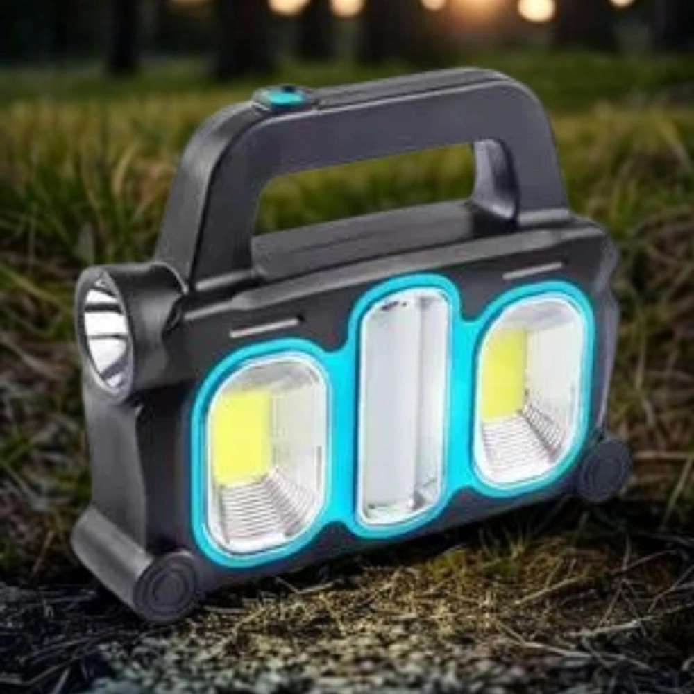 NM Store®  Hurry Bolt Güneş Enerjili Taşınabilir Çalışma Lambası – Powerbank Özellikli