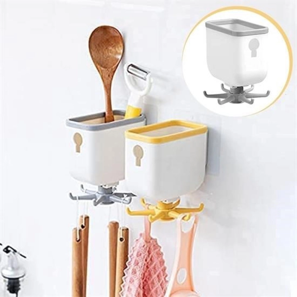 NM Store® Pratik Mutfak Askılığı Organizatör Ve Mutfak Düzenleyici Çok Amaçlı Askı