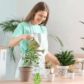 NM Store® Kurbağa Şeklinde Bitki Sabitleyici – Bahçe ve İç Mekan Bitkileri İçin Dal ve Gövde Destek Aparatı, Çok Amaçlı Bitki Tutucu Klips