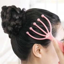 NM Store® Çok Fonksiyonlu 5 Uçlu Bilyeli Baş Boyun Bacak Kol Masaj Alet Rahatlatıcı Kafa Masaj Aparatı