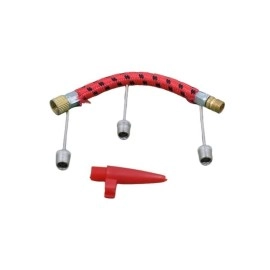 NM Store® Pompa İğne Başlık Seti Top Bisiklet Lastiği Şişirme İğneleri