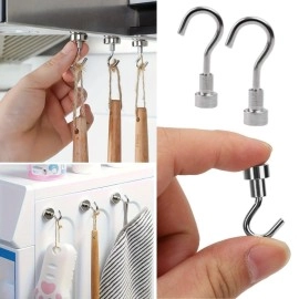 NM Store® Güçlü Manyetik Mutfak,Banyolar İçin Çok Amaçlı 2'li Magnet Askı