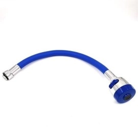 NM Store® Oynar Başlıklı Tasarruflu Kubar Musluk Borusu ve Başlığı Mavi