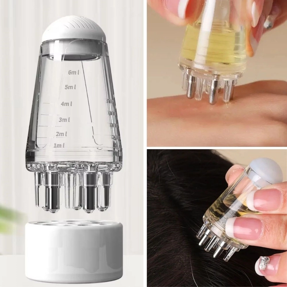 NM Store® Mini Saç Derisi ve Cilt Bakım Serum Aplikatörü Saç Serum Şişesi