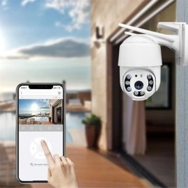 NM Store® 20 MP HD Lens İç Dış Mekan Suya Danıklı IP Wifi Network Güvenlik Kamerası Wifi Kamera