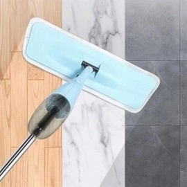 NM Store® Döner Başlıklı Spreyli Mop Parke Ahşap Fayans Temizleyici Su Hazneli Sihirli Paspas