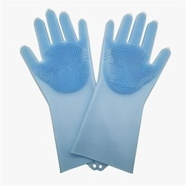 NM Store® Isıya Dayanıklı Pratik Sihirli Silikon Bulaşık Yıkama Eldiveni