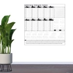 NM Store® Çarpım Tablosu Ezberleme Manyetik Duvar Stickerı 105 x 100 cm