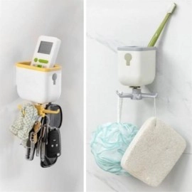 NM Store® Pratik Mutfak Askılığı Organizatör Ve Mutfak Düzenleyici Çok Amaçlı Askı