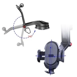 NM Store® Güçlü Vantuzlu Araç İçi Konsol Üstü Telefon Tutucu Aparat