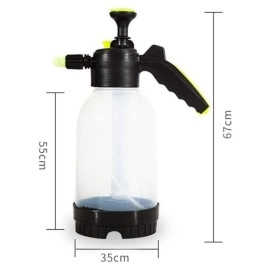NM Store® 2 Başlıklı Oto Köpük, Su Püskürtme ve Bitki Bakım Sulama Aleti Oto Yıkama Spreyi 2 Litre