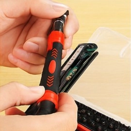 NM Store® Çok Fonksiyonlu Manyetik Uçlu 52'si 1 Arada 42 Uçlu Saatçi Tornavida Seti