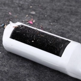 NM Store®  Taşınabilir Elektrostatik Hazneli Rulo Şeklinde Evcil Hayvan Tüyü Saç Toplayıcısı