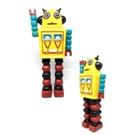 NM Store® Decotown Nostaljik Sevimli Uzaylı Robot Şeklinde Figür Biblo