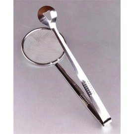 NM Store® Çok Amaçlı Süzgeçli Paslanmaz Metal Haşlama Ve Kızartma Maşası