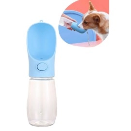 NM Store® 450 ml Taşınabilir Butonlu Evcil Hayvan Suluğu