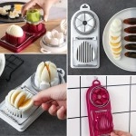 NM Store® Çok Fonksiyonlu Eşit Yumurta ,Meyve Dilimleyici Kesici Aparat