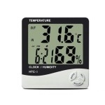 NM Store® Bebek Odası Masaüstü Dijital Termometre Nem Ölçer Higrometre Saat