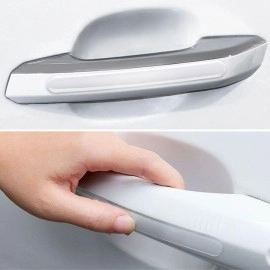 NM Store® Oto Darbe Koruyucu Şeffaf Kendiliğinden Yapışkanlı Bantlar 4 Adet