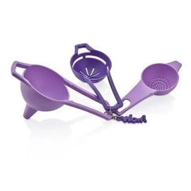 NM Store® Pratik Yumurta Süzgeci Mini Süzgeç Huni Seti Hepsi Bir Arada