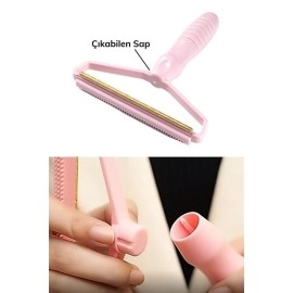 NM Store® Çift Taraflı Elbise Kazak Plastik Kumaş Tüy Alma ve Tiftik Temizleyici Toplayıcı Taşınabilir