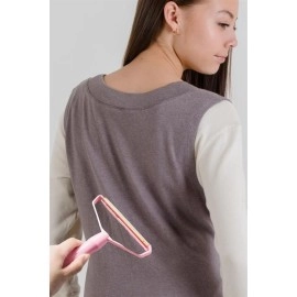 NM Store® Çift Taraflı Elbise Kazak Plastik Kumaş Tüy Alma ve Tiftik Temizleyici Toplayıcı Taşınabilir