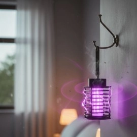 NM Store® Otomatik Akıllı Sivrisinek Öldürme Lambası Şarj Elektrik Çarpması Sivrisinek Kovucu Lamba Öldürmek Masaüstü Duvar Asmak Sinek Kıran Y20