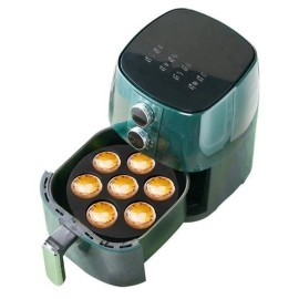 NM Store® 7 Gözlü Silikon Çok Amaçlı Airfryer Muffin Cupcake Kek ve Çörek Pişirme Kalıbı