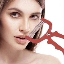 NM Store® Kaş Bıyık Yüz Tüy Alma Aleti Yaylı Yüz Epilasyon Aleti