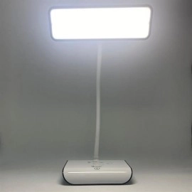 NM Store® Şarjlı Oynar Esnek Başlıklı Dokunmatik 3 Farklı Modda Yanan Kaymaz Taban LED Masa Lambası