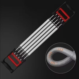 NM Store® Göğüs Genişletme ve Kuvvet Egzersiz Aleti – 5 Yaylı 5 Kademeli Ayarlanabilir Fitness ve Kuvvet Antrenmanı Ekipmanı