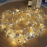 3 Metre Yaldızlı Gümüş LED Işık – Dekoratif Ortam ve Yılbaşı Aydınlatması